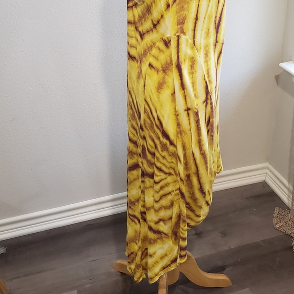 UO Staring at Stars Tie Dye High Low Dress - Picture 4 of 8